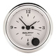 2-1/16" Klokke, 12 timer, Old-Tyme White