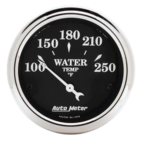 2-1/16" Vanntemperatur, 100-250 °F, Old Tyme Black