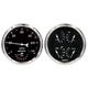 2 stk. Målesett, 5" Quad & Tach/Speedo, 240-33 Ω, Old Tyme Black