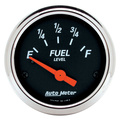 6-målers tilpasset dashbordsett, Chevy Truck 60-63, Designer Black