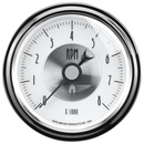 3-3/8" In-Dash Turteller, 0-8,000 Rpm, Prestige Pearl