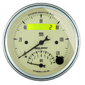 2 stk. Målesett, 3-3/8" Quad & Tach/Speedo, 240-33 Ω, Antique Beige