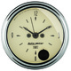 2-1/16" Klokke, 12 timer, Antique Beige