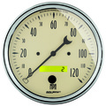 5" Hastighetsmåler, 0-120 Mph, Antique Beige