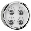 5" Quad Gauge, 100 Psi/100-250 °F/8-18v/240-33 Ω, Prestige Pearl
