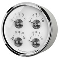 5" Quad Gauge, 100 Psi/100-250 °F/8-18v/0-90 Ω, Prestige Pearl