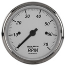 3-1/8" In-Dash Turteller, 0-7,000 Rpm, American Platinum