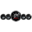 5 stk. Målesett, 3-3/8" & 2-1/16", Elec. Speedo W/Lcd Odo, Prestige Blk. Diamond