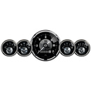 5 stk. Målesett, 3-3/8" & 2-1/16", Elec. Speedo W/Wheel Odo, Prestige Blk. Diamond