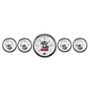 5 stk. Målesett, 3-3/8" & 2-1/16", Elec. Speedo W/ Lcd Odo, Prestige Pearl