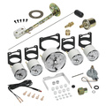 5 stk. Målesett, 3-3/8" & 2-1/16", Elec. Speedo W/ Lcd Odo, Prestige Pearl