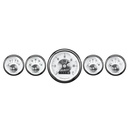 5 stk. Målesett, 3-3/8" & 2-1/16", Elec. Speedo W/ Wheel Odo, Prestige Pearl