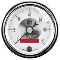 3-3/8" Hastighetsmåler, 0-120 Mph, Prestige Pearl