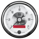 3-3/8" Hastighetsmåler, 0-120 Mph, Prestige Pearl