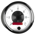 3-3/8" Hastighetsmåler, 0-120 Mph, Prestige Pearl