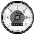 3-3/8" Hastighetsmåler, 0-120 Mph, Prestige Pearl