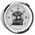 3-3/8" Hastighetsmåler, 0-120 Mph, Prestige Pearl