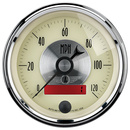 3-3/8" Hastighetsmåler, 0-120 Mph, Prestige Antique Ivory