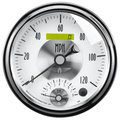 5" Turteller/Speedometer Combo, 8k Rpm/120 Mph, Prestige Pearl
