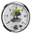 5" Turteller/Speedometer Combo, 8k Rpm/120 Mph, Prestige Pearl