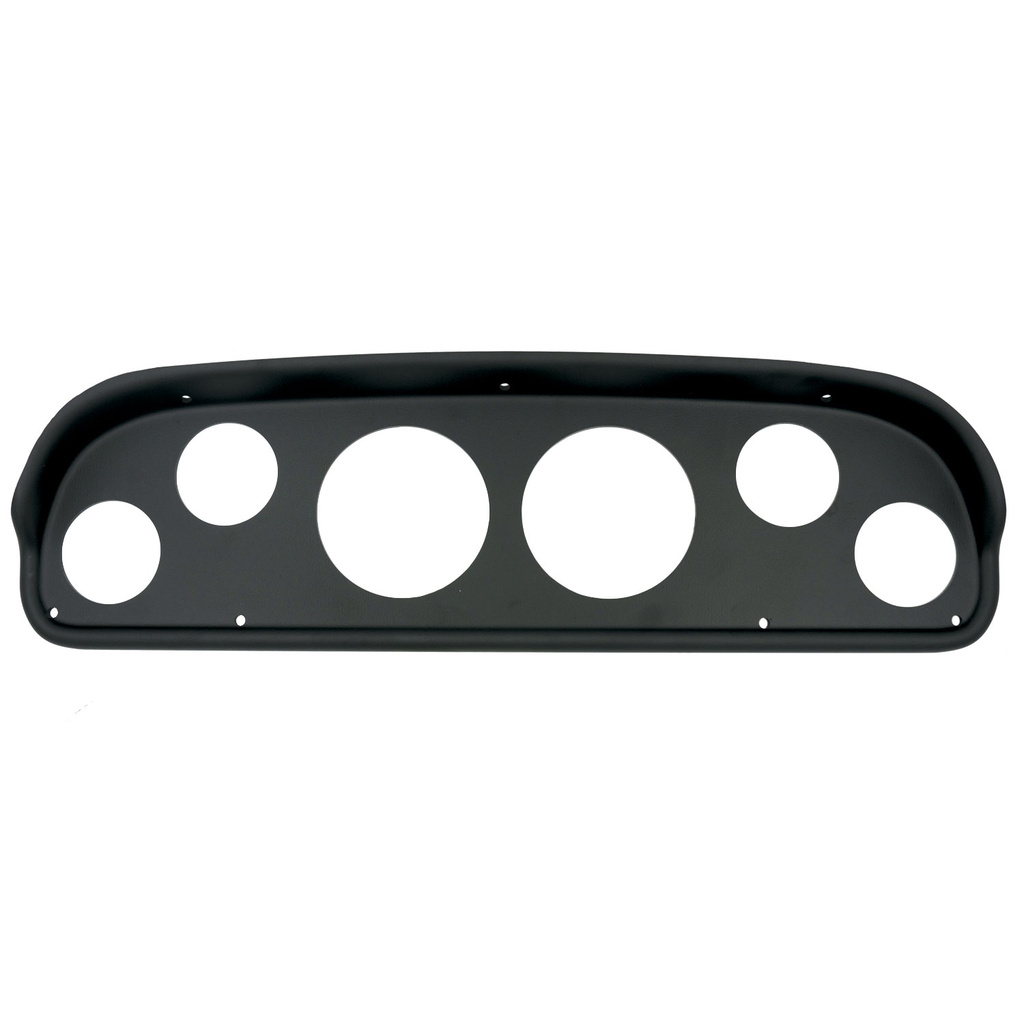 6-målers tilpasset dashbordsett, Ford F100 57-60, Old Tyme White