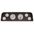 6-målers tilpasset dashbordsett, Gmc Truck 60-66, Old Tyme White