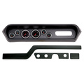 6-målers tilpasset dashbordsett, Pontiac Gto/Lemans 64-65, Designer Black