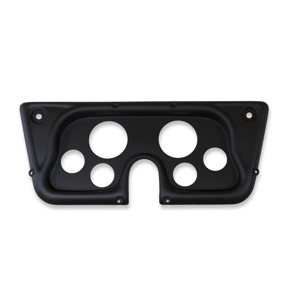 6-målers tilpasset dashbordsett, Chevy Truck C / K / K5 / Suburbn 67-72, Old Tyme Black