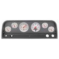 6-målers tilpasset dashbordsett, Chevy Truck 64-66, Arctic White