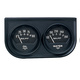 Målekonsoll, Oljetrykk/Vanntemperatur, 2-1/16", 100 Psi/280 °F, Blk Dial, Blk Bzl, Autogage
