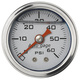 1-1/2" Trykk, 0-60 Psi, Silver