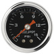 1-1/2" Trykk, 0-15 Psi, Black