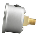 1-1/2" Trykk, 0-15 Psi, Black