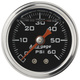 1-1/2" Trykk, 0-60 Psi, Black