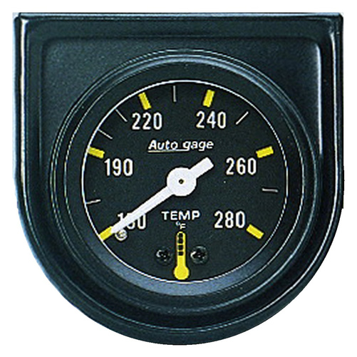 1-1/2-1/16" Vanntemperatur, 100-280 °F, Auto Gage