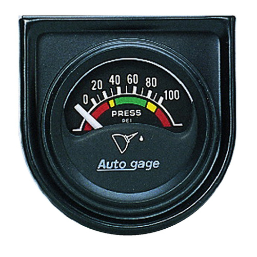 1-1/2-1/16" Oljetrykk, 0-100 Psi, Auto Gage