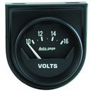 2-1/16" Voltmeter, 10-16v, Auto Gage
