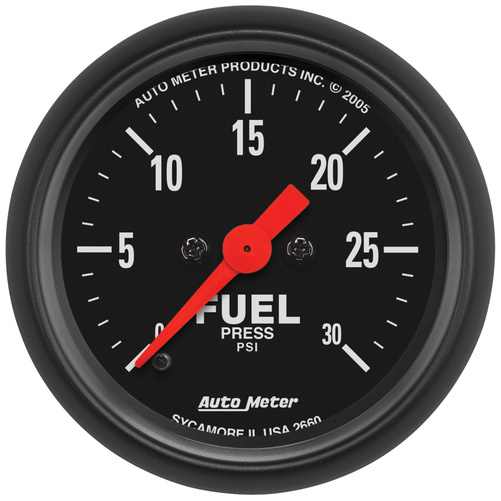 2-1/16" Drivstoff Trykk, 0-30 Psi, Z-Series