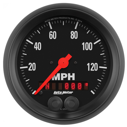 3-3/8" Gps Hastighetsmåler, 0-140 Mph, Z-Series
