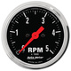 2-1/16" In-Dash Turteller, 0-5,000 Rpm, Traditional Chrome
