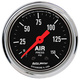 2-1/16" Air Trykk, 0-150 Psi, Traditional Chrome