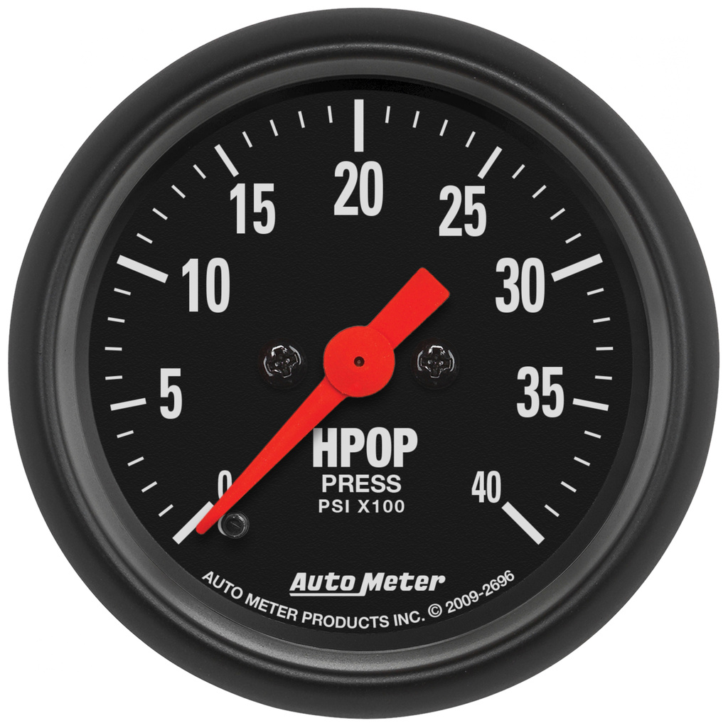 2-1/16" Hpop Trykk, 0-4k Psi, Z-Series