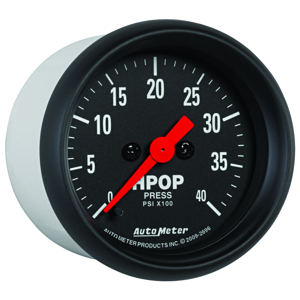 2-1/16" Hpop Trykk, 0-4k Psi, Z-Series