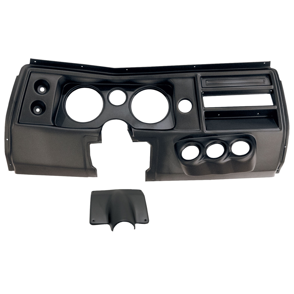 6-målers tilpasset dashbordsett, Chevy Chevelle No Vent 68, Ultra-Lite