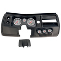 6-målers tilpasset dashbordsett, Chevy Chevelle No Vent 68, Ultra-Lite