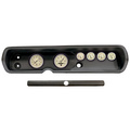 6-målers tilpasset dashbordsett, Chevy Chevell 64-65, Antique Beige