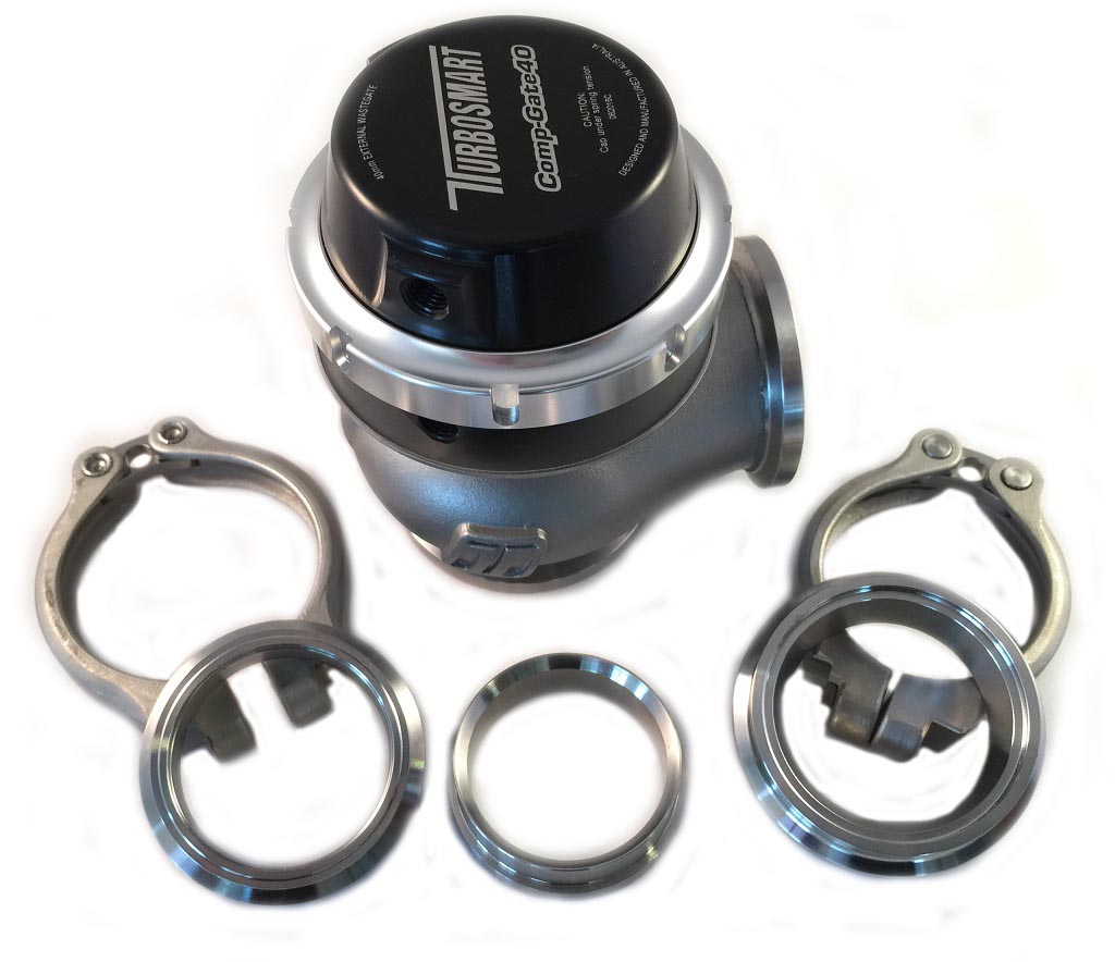 Turbosmart Comp Gate 40 (svart)