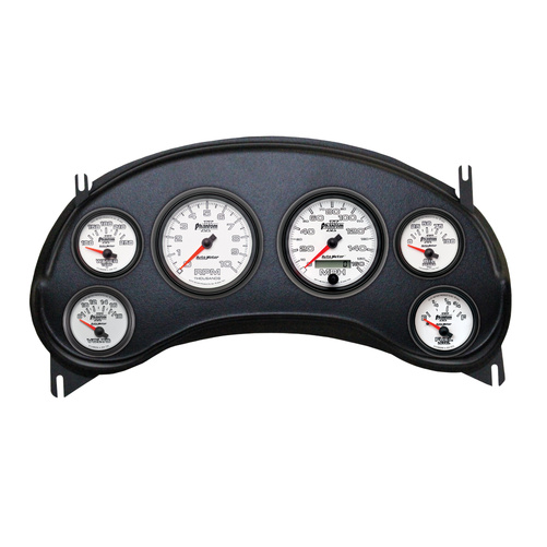 6-målers tilpasset dashbordsett, Chevy S10 Truck 98-04, Phantom Ii