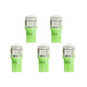 Led Bulb, Replacement, T3 Wedge, Green, 5 Pack