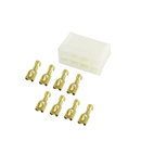 Connector, Wiring, 8 Terminal, For Elec. In-Dash Tach Or Speedometer Connector, Wiring, 8 Terminal, For Elec. In-Dash Tach Or Speedometer